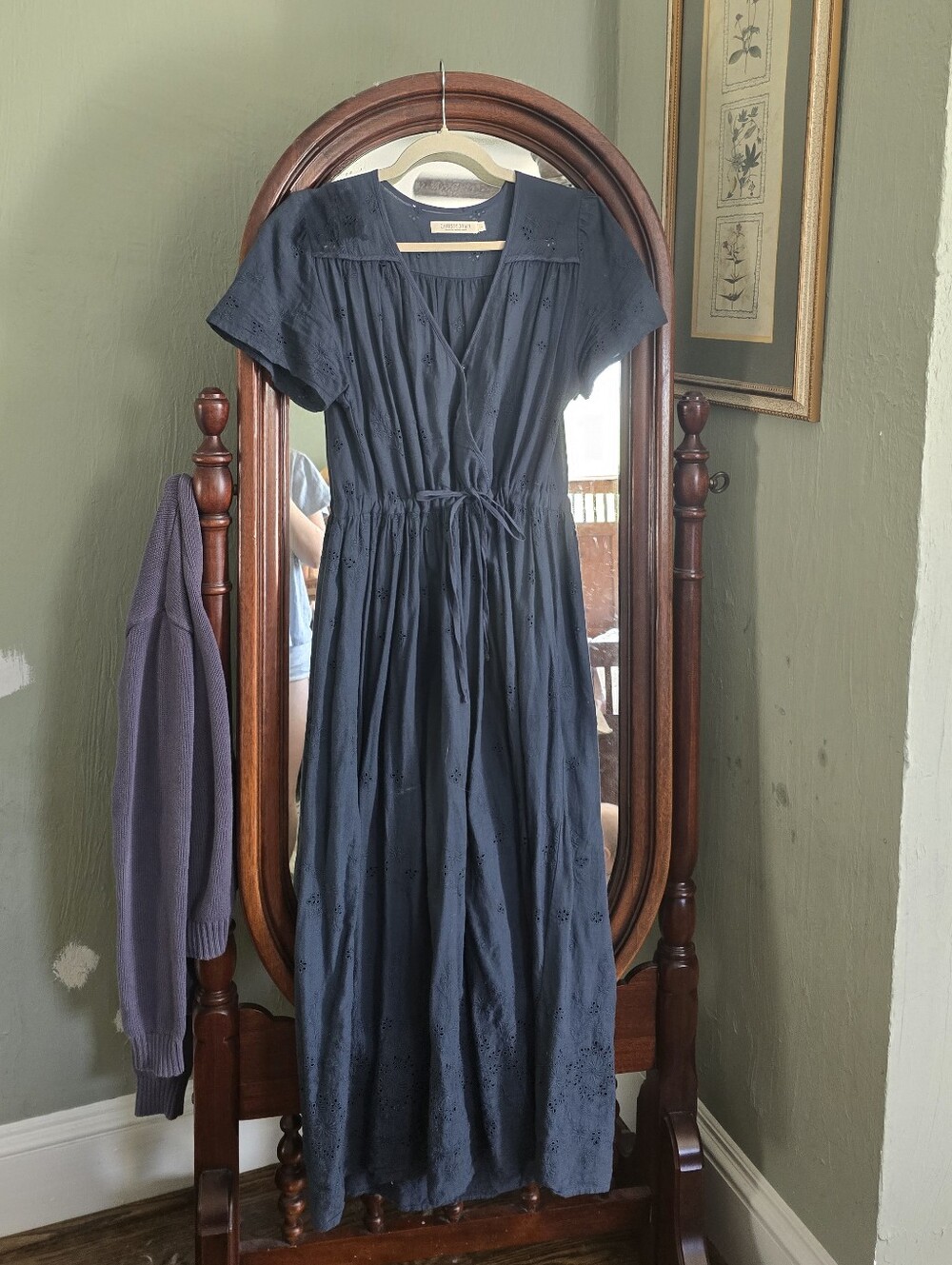 Rare Christy Dawn Eyelet Dawn Dress